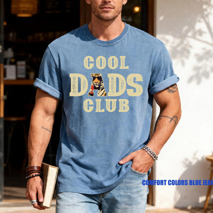 Retro Tiger Sunglasses Dads Club Shirt, Fathers Day Gift Tee