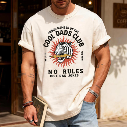 Retro Tiger Father Shirt,  Proud Member Of The Cool Dads Club Est. 2026