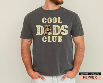 Retro Tiger Sunglasses Dads Club Shirt, Fathers Day Gift Tee