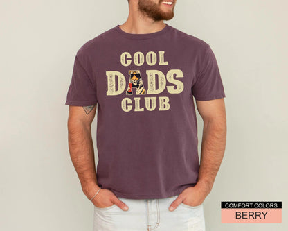 Retro Tiger Sunglasses Dads Club Shirt, Fathers Day Gift Tee