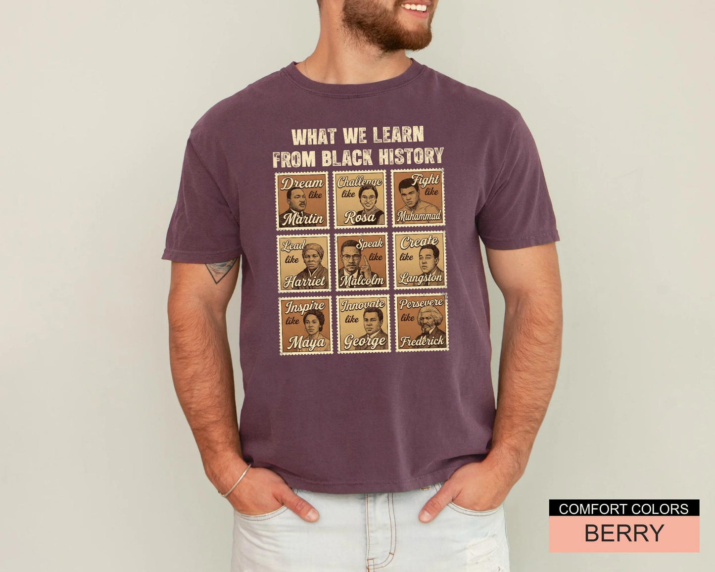 Black History Legends Shirt, Juneteenth Birthday Gift Family Heritage Celebration Tee