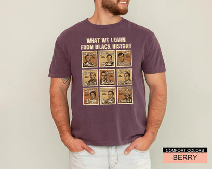 Black History Legends Shirt, Juneteenth Birthday Gift Family Heritage Celebration Tee