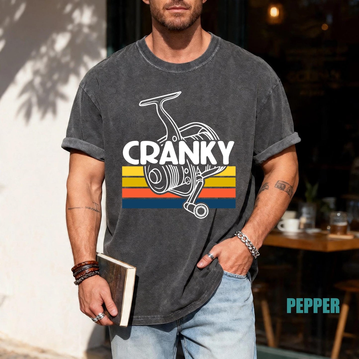 Funny Fishing Shirt: Crankbait Lure, Gift for Fisherman Dad