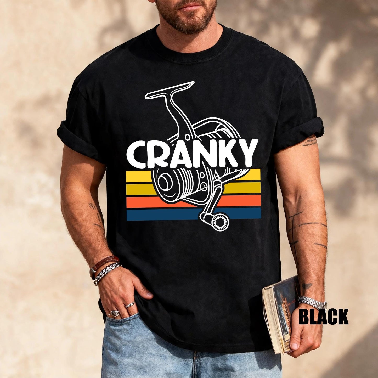 Funny Fishing Shirt: Crankbait Lure, Gift for Fisherman Dad