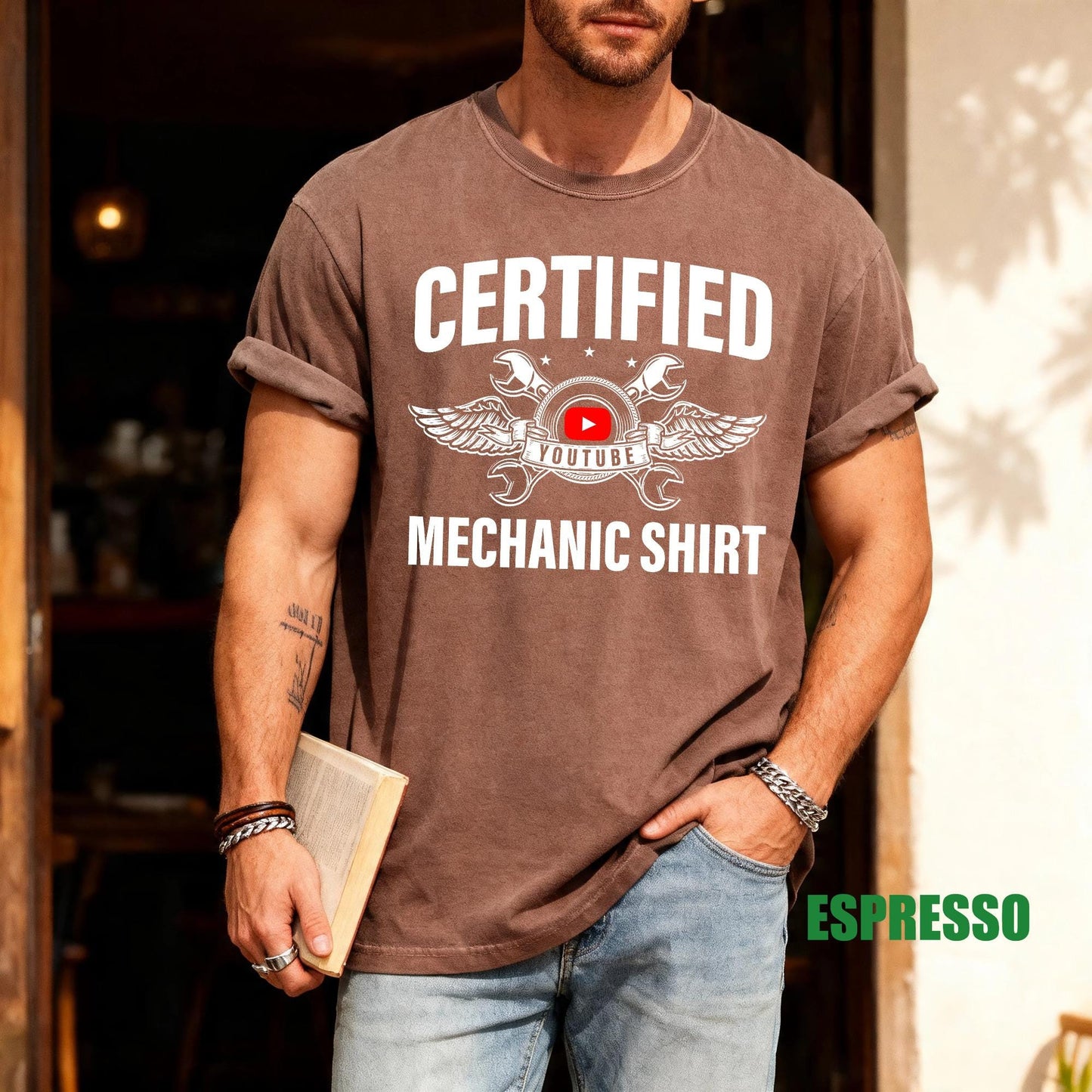 Funny YouTube Mechanic Shirt: DIY Auto Repair Gift for Car Enthusiasts