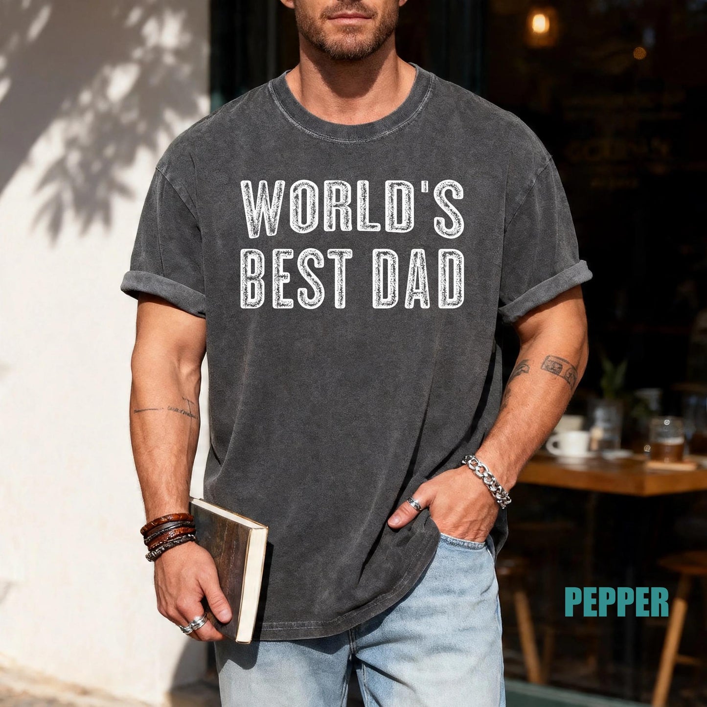 New Dad Gift Shirt, Worlds Best Dad Tee