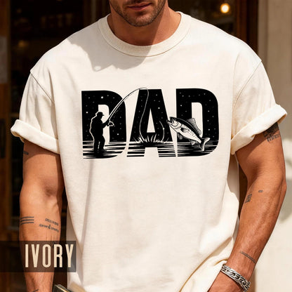 Funny Fisherman Dad T-Shirt: Father's Day Fishing Gift