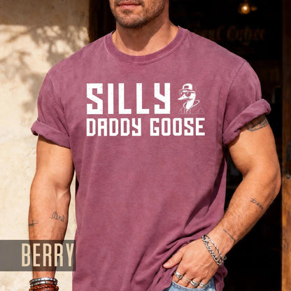 Silly Daddy Goose Shirt: Funny First Father's Day Dad Gift