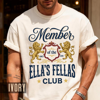 Custom Members of The Ellas Fellas Club Shirt, Retro Western Country Concert Tee