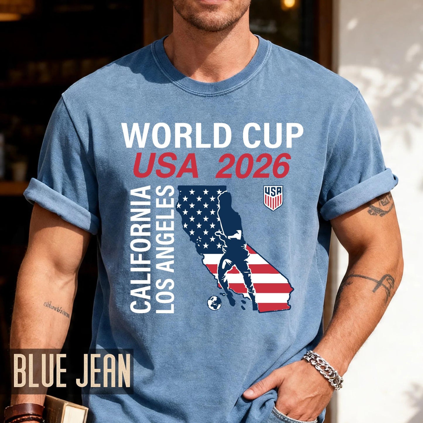 California Los Angeles Map World Cup USA 2026 Shirt, Fan Gear Souvenir Tee