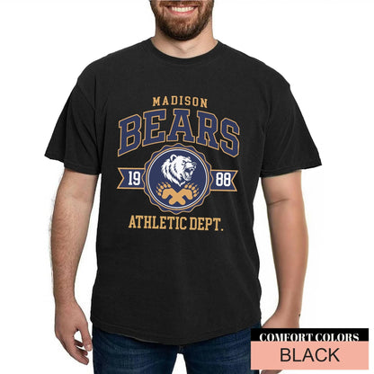 Custom Colors High School Mascot Shirt, Personalized Sports Team Name Game Day Tee