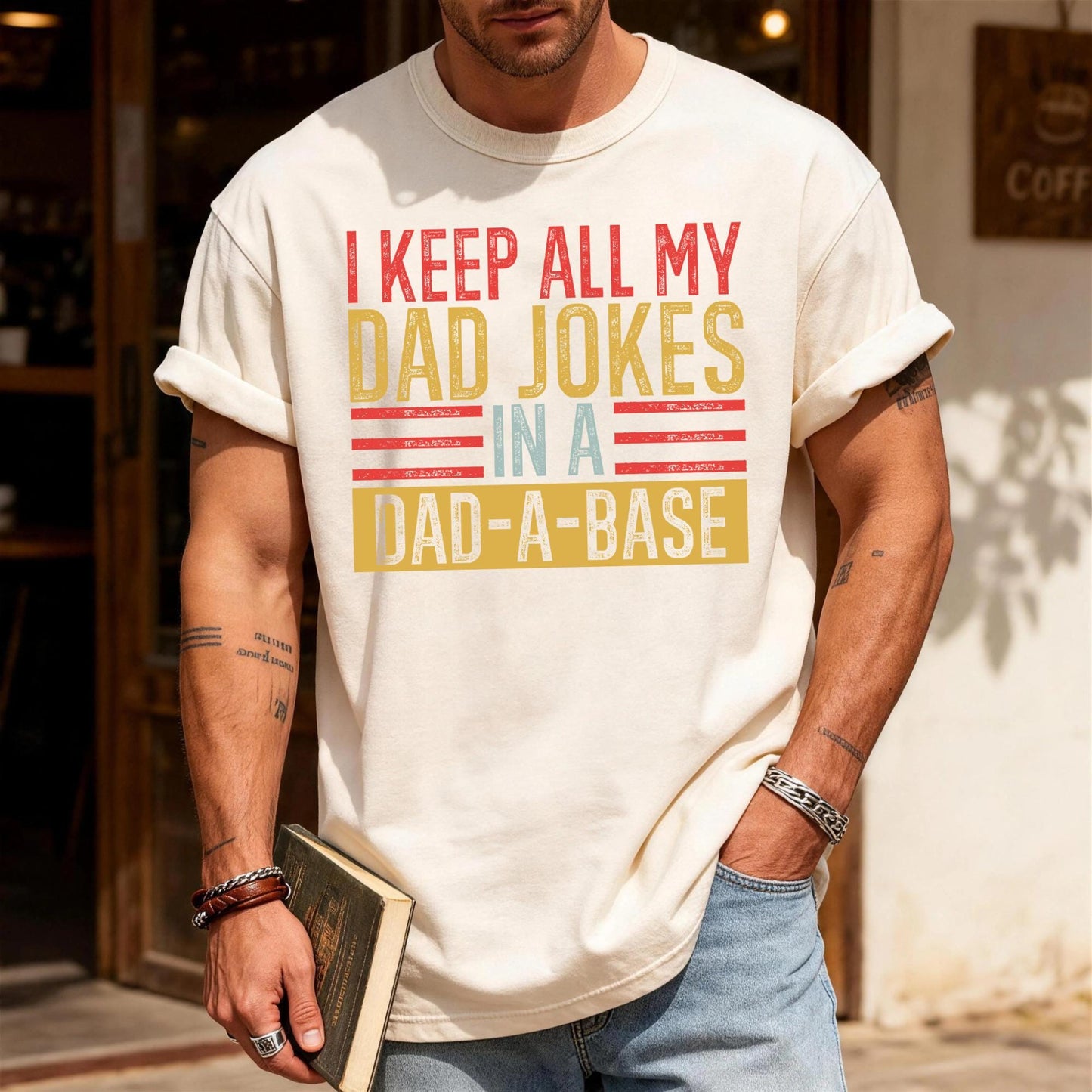 Dad Jokes T-Shirt, Dad-a-Base Shirt, Father's Day Gift