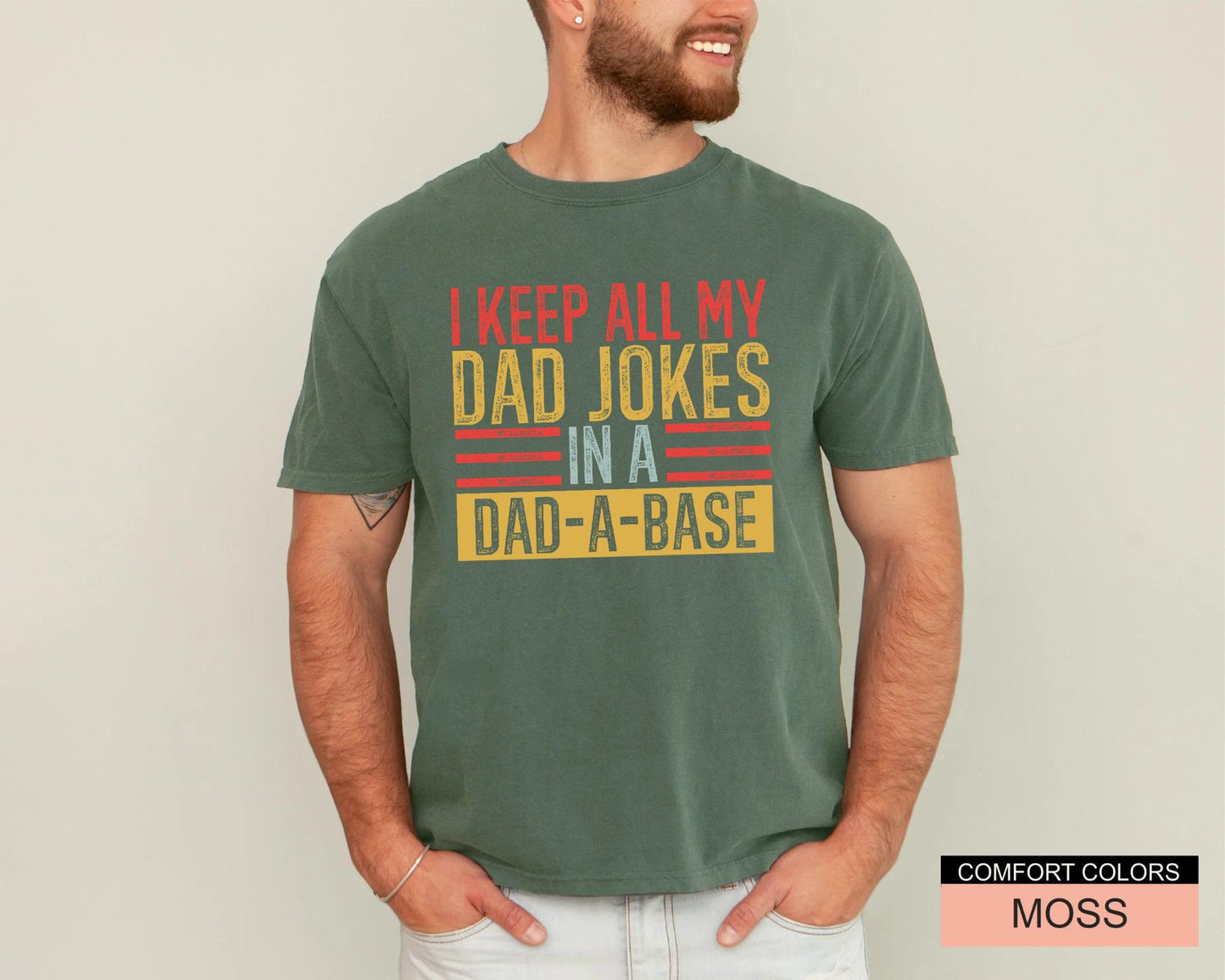 Dad Jokes T-Shirt, Dad-a-Base Shirt, Father's Day Gift