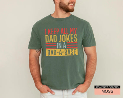 Dad Jokes T-Shirt, Dad-a-Base Shirt, Father's Day Gift