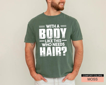 Funny Bald Dad Shirt, Sarcastic Father's Day Gift