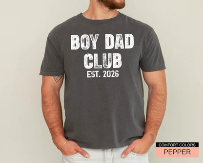 Boy Dad Club Shirt, Expecting Father Tee