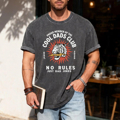 Retro Tiger Father Shirt,  Proud Member Of The Cool Dads Club Est. 2026