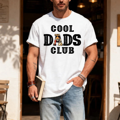 Retro Tiger Sunglasses Dads Club Shirt, Fathers Day Gift Tee