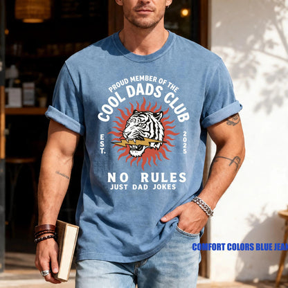 Retro Tiger Father Shirt,  Proud Member Of The Cool Dads Club Est. 2026
