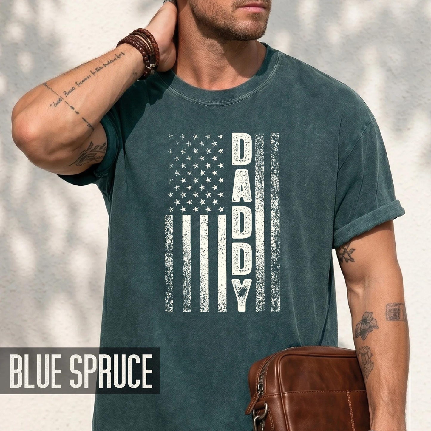 Daddy American Flag T-Shirt