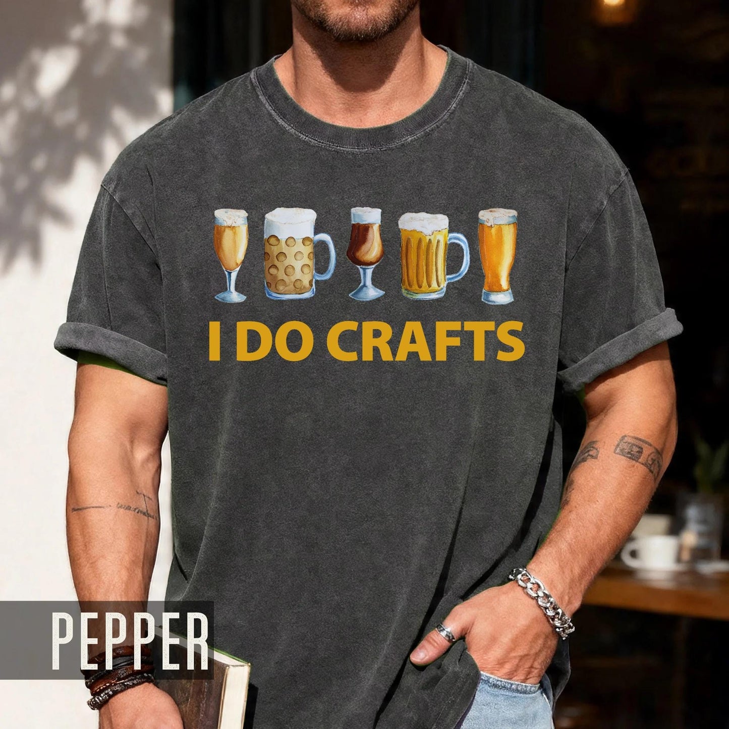 I Do Craft Beer T-Shirt: Oktoberfest Dad Gift