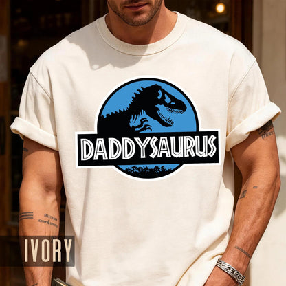 Daddysaurus T-Shirt, Funny Dinosaur Dad Shirt, Fathers Day Gift