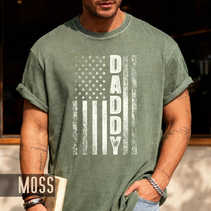 Daddy American Flag T-Shirt