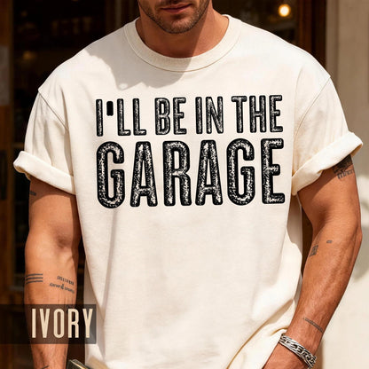 Funny Garage T-Shirt: Mechanic Dad Gift