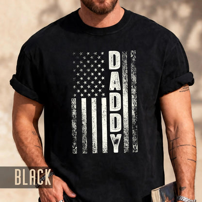 Daddy American Flag T-Shirt