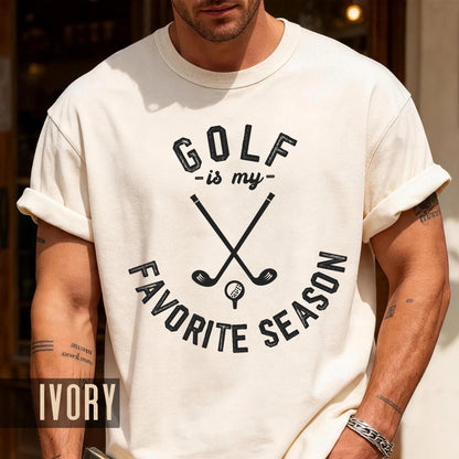 Golf Is My Favorite Season Shirt - Dad Par Golf T-Shirt