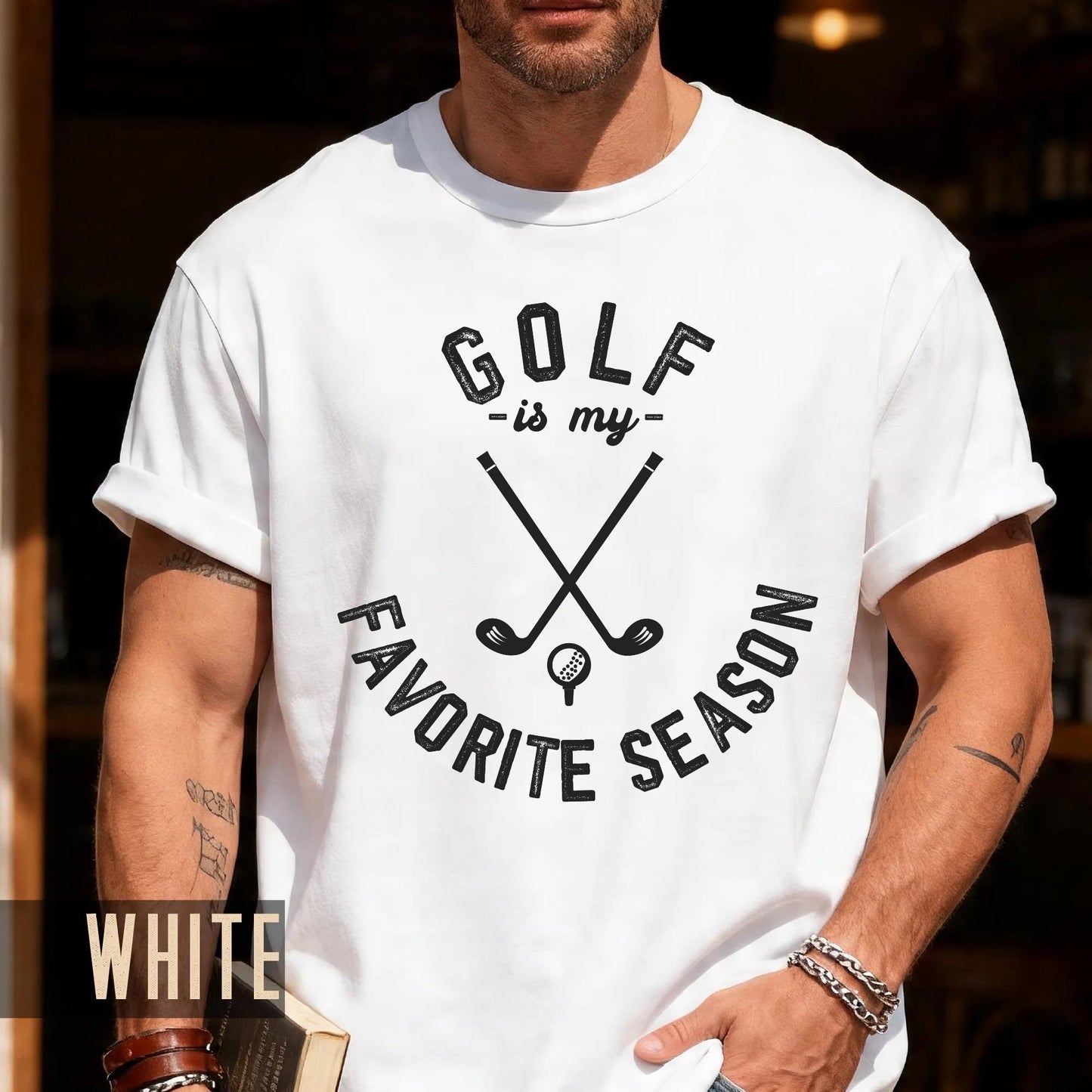 Golf Is My Favorite Season Shirt - Dad Par Golf T-Shirt