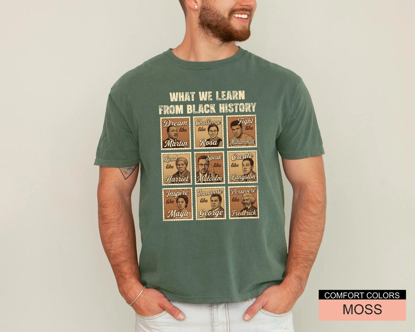 Black History Legends Shirt, Juneteenth Birthday Gift Family Heritage Celebration Tee