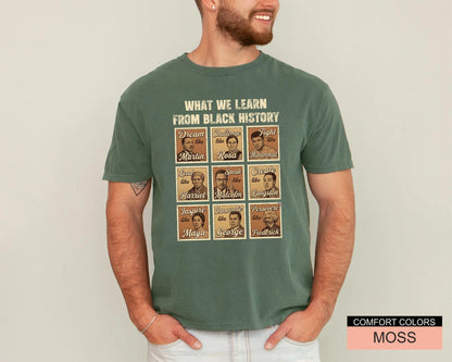 Black History Legends Shirt, Juneteenth Birthday Gift Family Heritage Celebration Tee