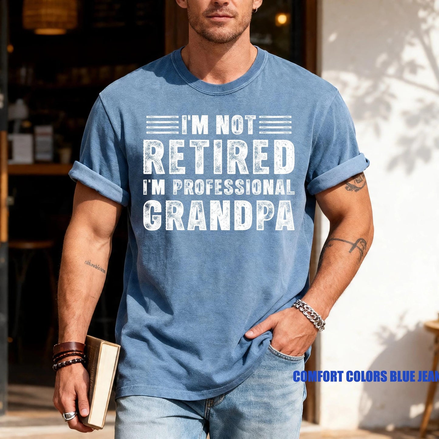Im Not Retired Im Professional Grandpa Shirt, Funny Retirement Gift Tee for Grandpa