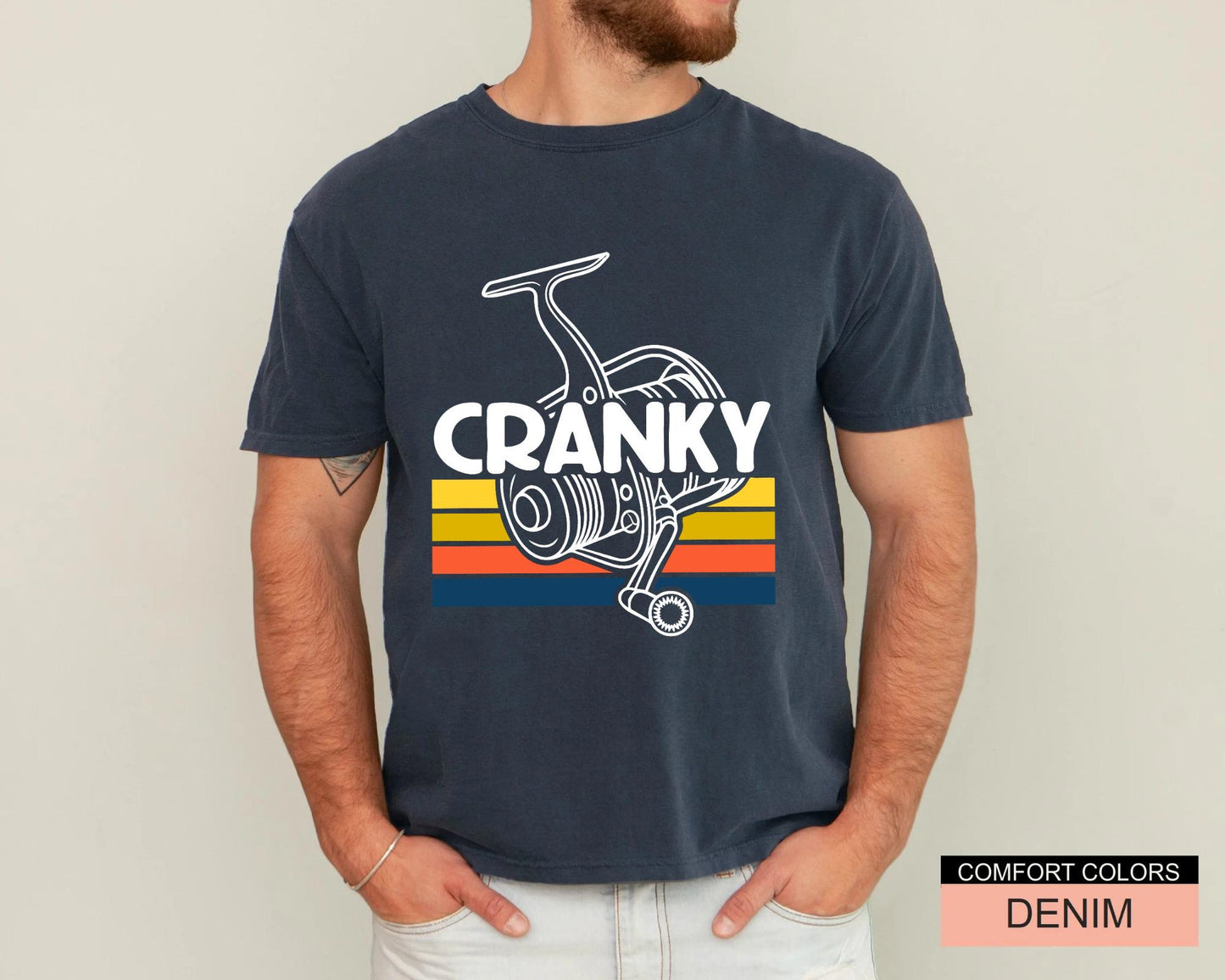 Funny Fishing Shirt: Crankbait Lure, Gift for Fisherman Dad