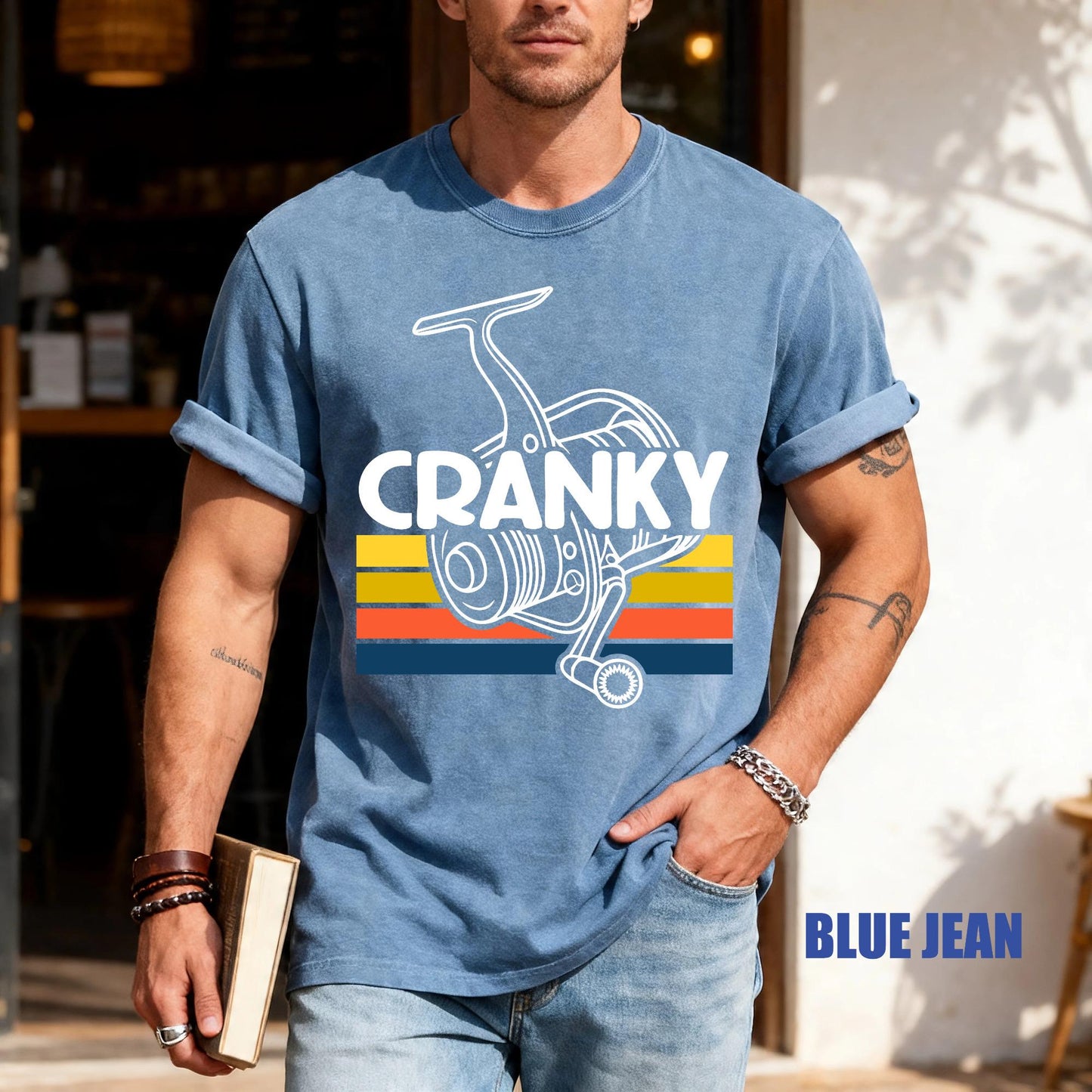 Funny Fishing Shirt: Crankbait Lure, Gift for Fisherman Dad