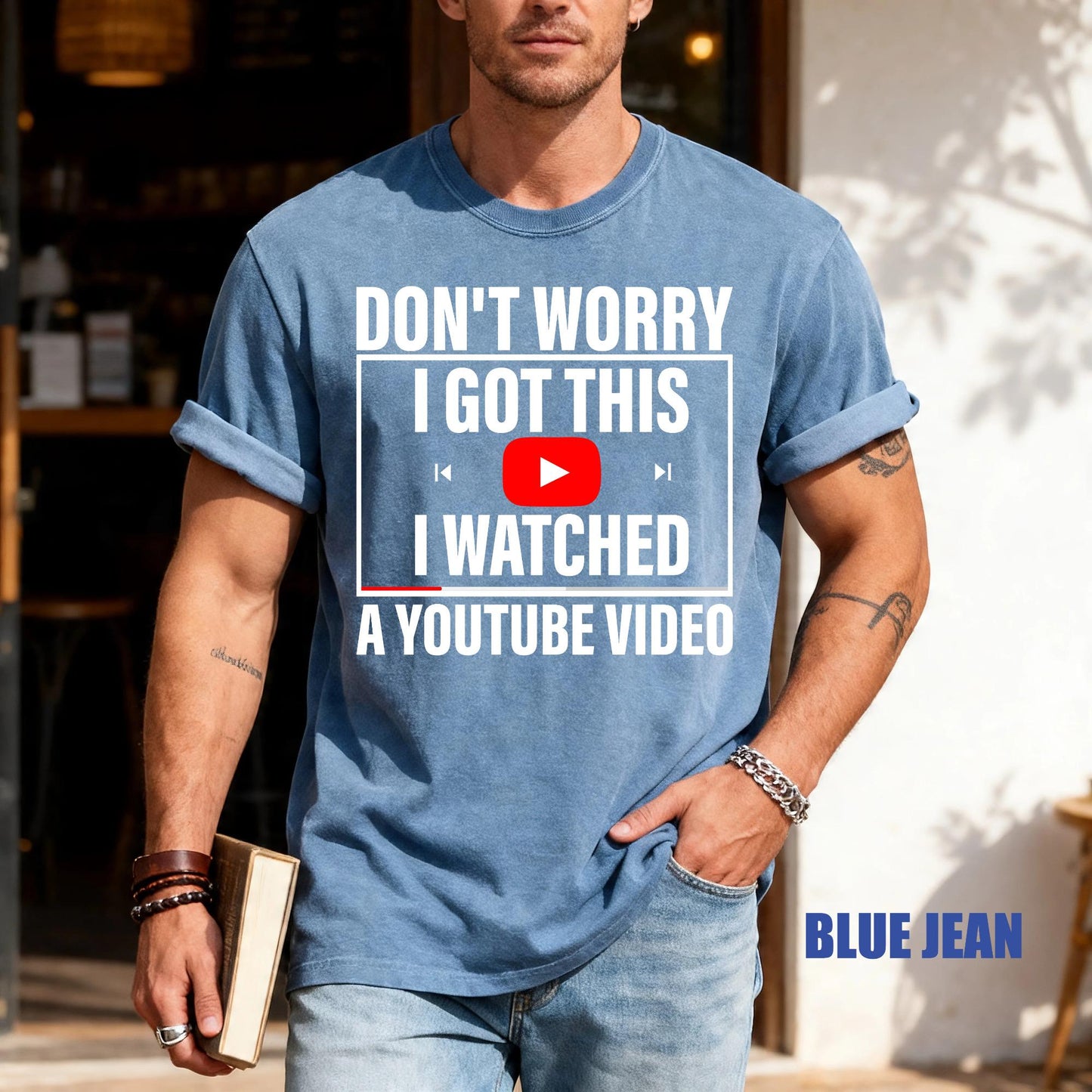 Funny Meme Shirt: Don't Worry I Watched a YouTube Video