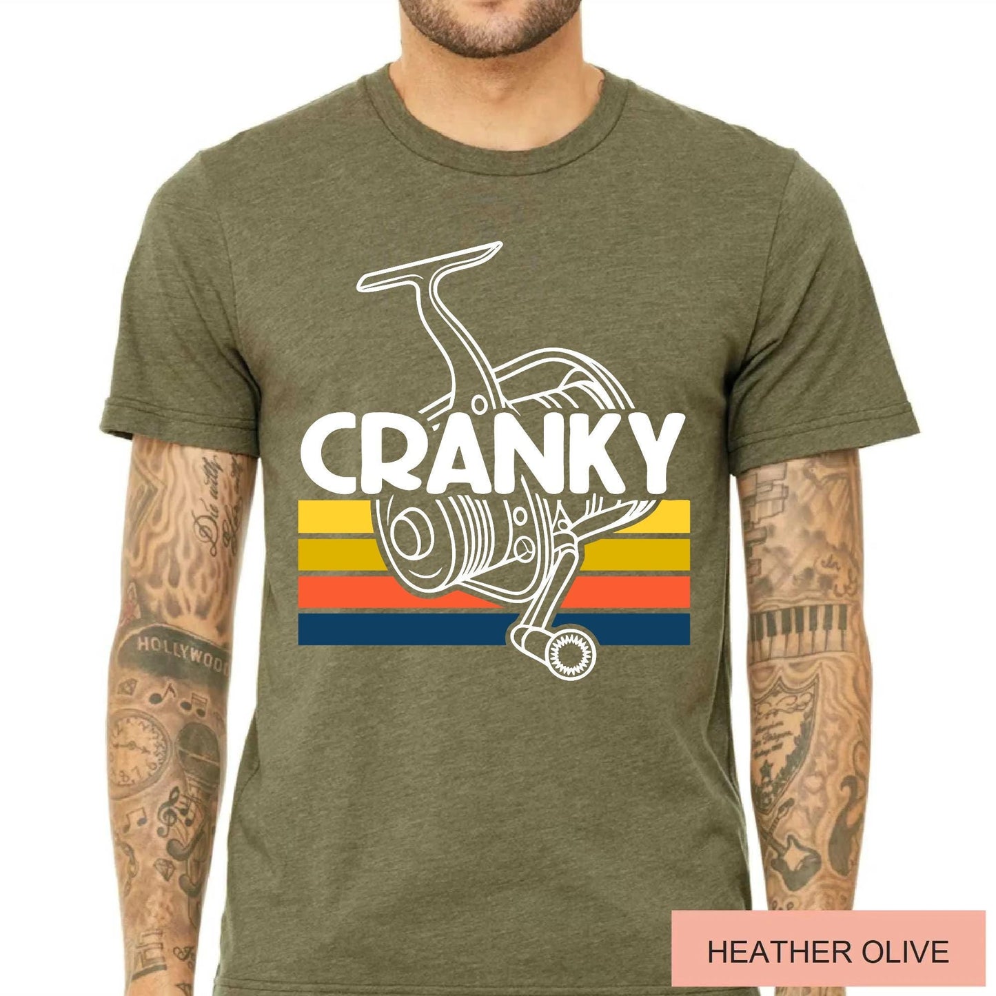 Funny Fishing Shirt: Crankbait Lure, Gift for Fisherman Dad