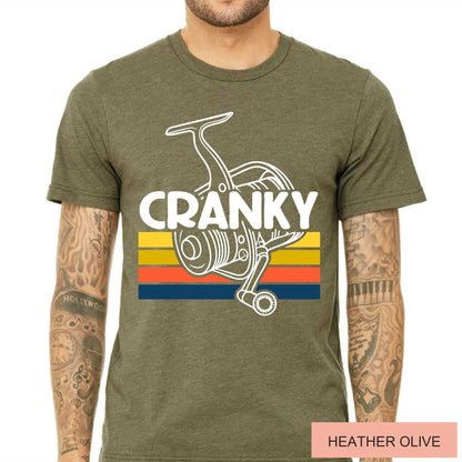 Funny Fishing Shirt: Crankbait Lure, Gift for Fisherman Dad