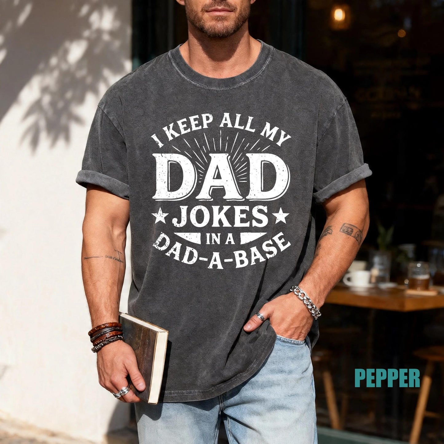 I Keep All My Dad Jokes In A Dad-a-base Shirt