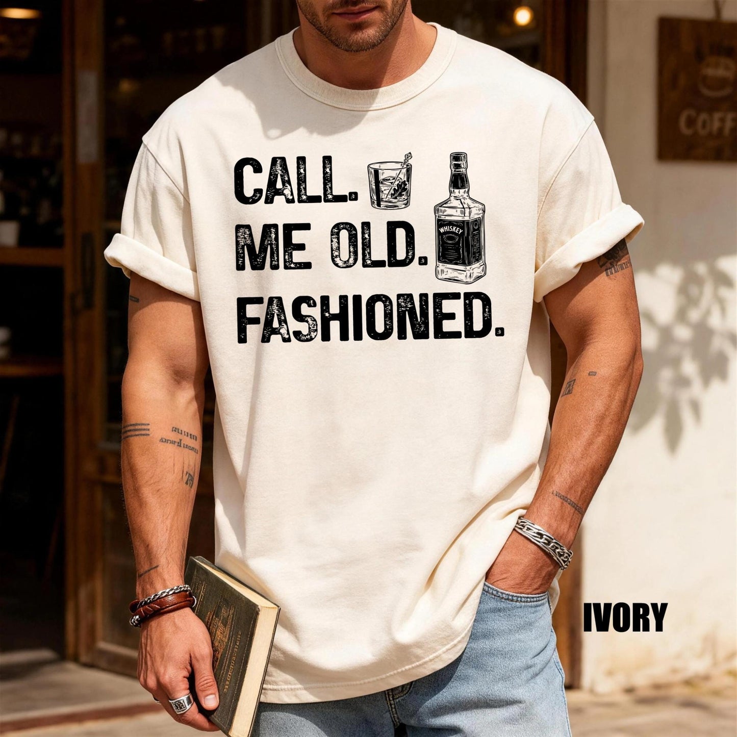 Call Me Old Fashioned Tshirt, Drinking Lover Tee
