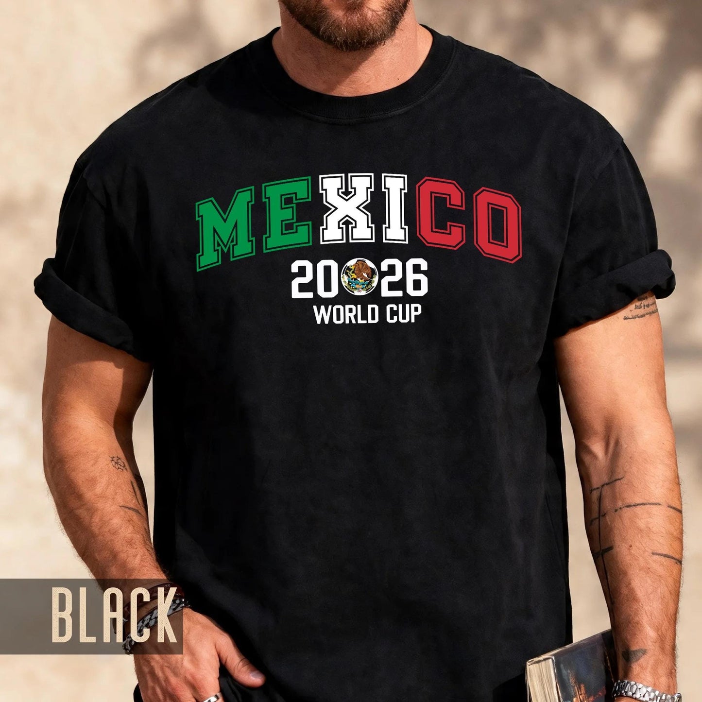 Viva Mexico Soccer Shirt, Mexican Flag Colors World Cup 2026 Tee