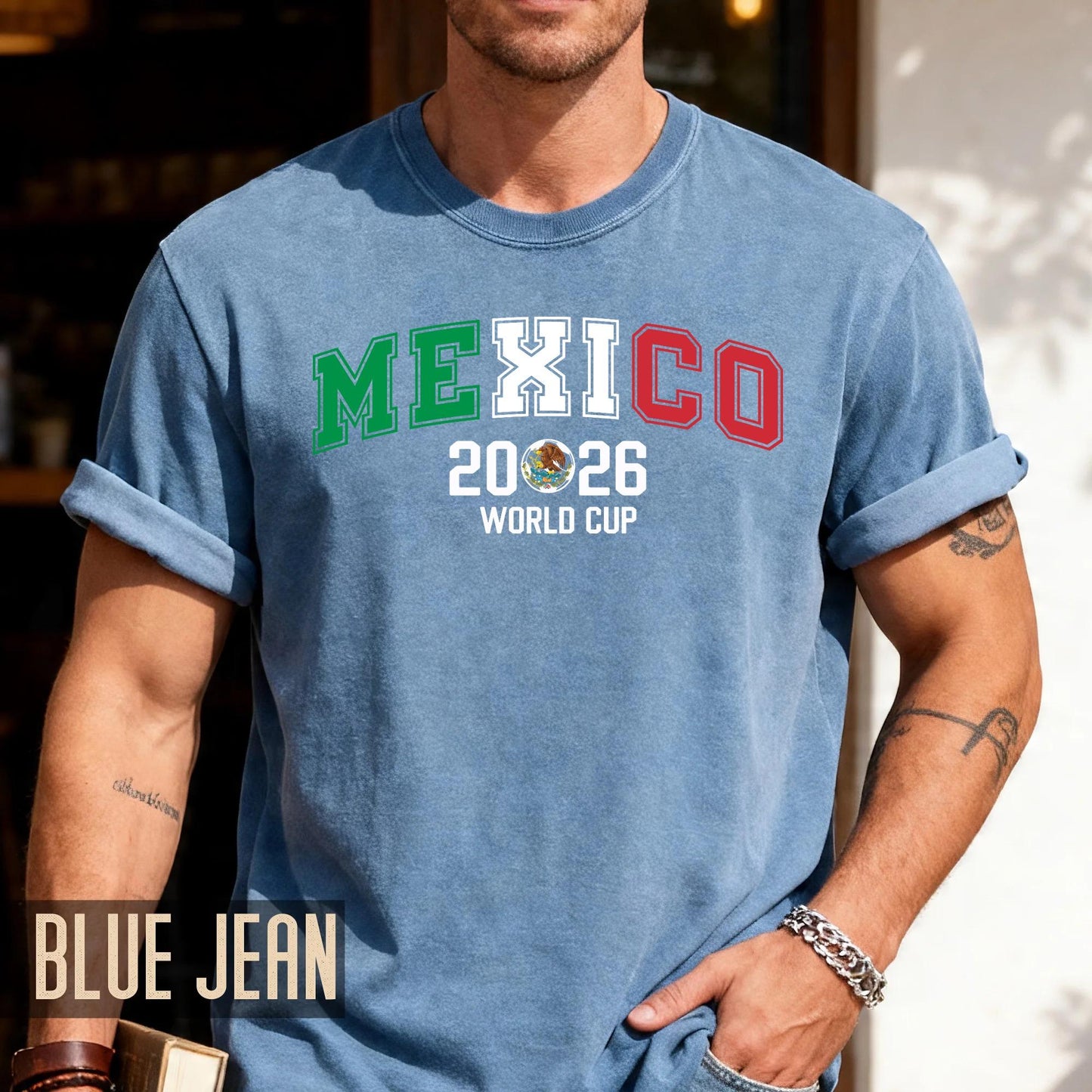 Viva Mexico Soccer Shirt, Mexican Flag Colors World Cup 2026 Tee