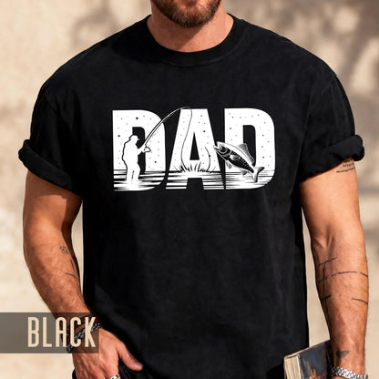 Funny Fisherman Dad T-Shirt: Father's Day Fishing Gift