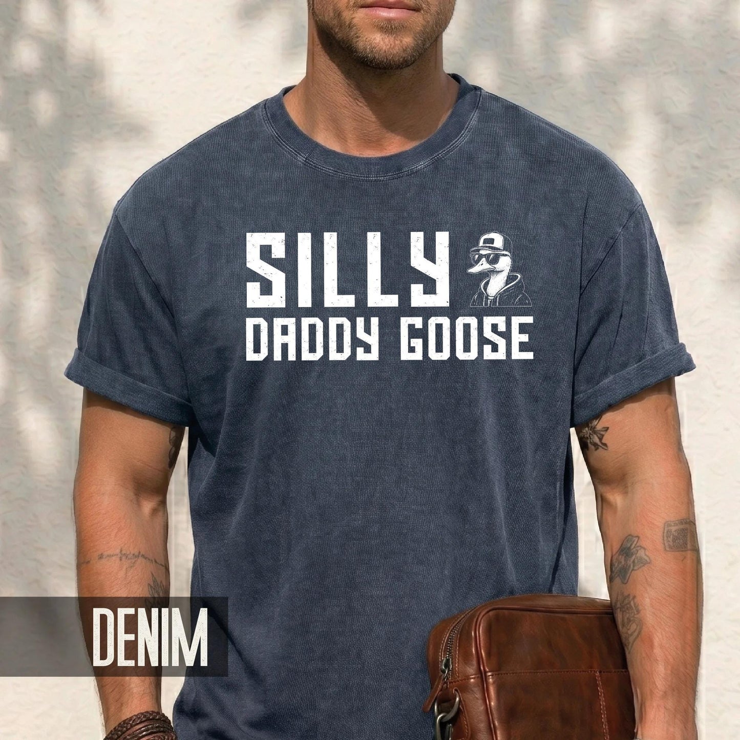 Silly Daddy Goose Shirt: Funny First Father's Day Dad Gift
