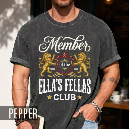 Custom Members of The Ellas Fellas Club Shirt, Retro Western Country Concert Tee
