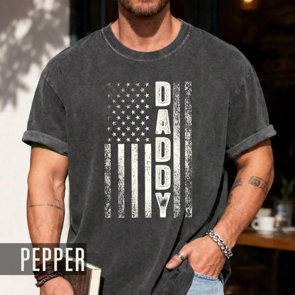 Daddy American Flag T-Shirt