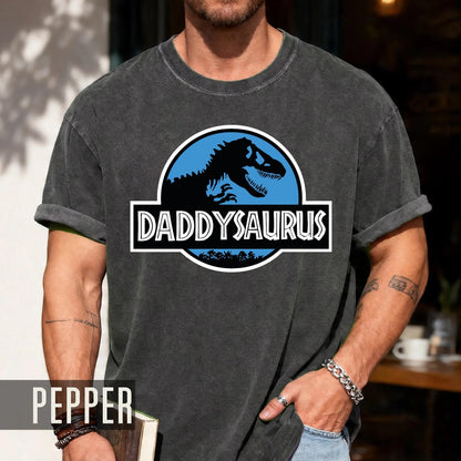 Daddysaurus T-Shirt, Funny Dinosaur Dad Shirt, Fathers Day Gift