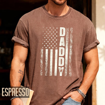 Daddy American Flag T-Shirt