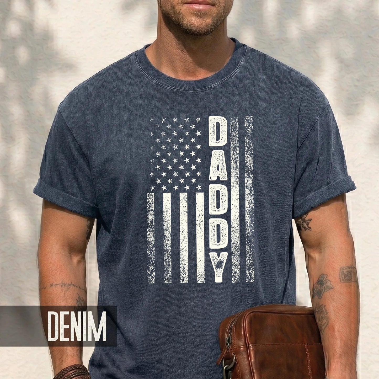 Daddy American Flag T-Shirt